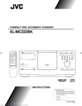 Jvc XL-MC222BK Cd Changer Owners Instruction Manual Reprint. Fixed Price $22.24.