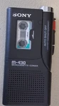 Sony M-430 Microcassette Voice Tape Recorder Tested Working. Fixed Price $52.25.