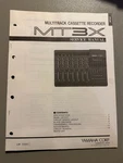 Yamaha Multitrack Cassette Recorder MT3X Service Manual M2. Fixed Price $24.95.