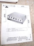 Original Sams Photofact 465/4- Grommes 24PG EL84 Stereo Amplifier. Fixed Price $9.90.