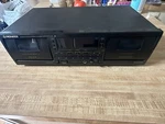 Pioneer CT-W502R Stereo Double Cassette Deck Auto Reverse Dolby Hx Pro Black. Fixed Price $40.00.