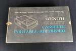 Zenith A-608Y Ebony Portable Cassette Recorder Orginal Box & Accessories (used). Fixed Price $135.00.