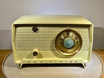 Rare 1957 Rca Victor 8-X-6M "the Burgess" Chartreuse Yellow Tube Radio No Power!. Fixed Price $75.00.