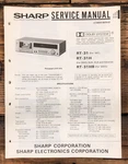 Sharp RT-31HB Cassette Service Manual *original*. Fixed Price $14.97.