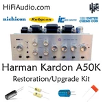 Harman Kardon A50K Restoration Kit Upgrade Recap Filter Capacitor Rebuild. Fixed Price $165.00.