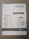 Kyocera B-910 Power Amplifier Service Manual D-4953. Fixed Price $64.95.