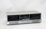 Vintage Sanyo RD-W40D Stereo Dubbing Cassette Deck Tested And Working. Fixed Price $55.00.