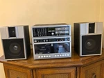 Vintage Sears Dual Cassette Deck With Integrated Amplifier Circa 1980 S.. Fixed Price $75.00.