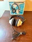 Rca Stereophones, Vintage Headphones, Model 10R199 W Box, 1/4" Plug. Fixed Price $19.50.