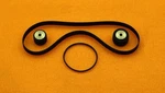 Full Repair Kit For Teac V-8000S Belts (2PCS) + Rollers. Fixed Price $20.00.