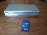 Sylvania 4 Head Vhs/dvd Combo Player W/ Av Cable (untested, Powers On) No Remote. Fixed Price $49.32.