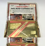 Vintage Realistic Tape Head Cleaning Kit Radio Shack Cat 44-222 W/ Case. Fixed Price $12.99.