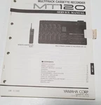 Vintage Yamaha MT120 Multitrack Cassette Recorder Service Manual. Fixed Price $19.95.