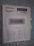 Sanyo RD-W55 Service Manual Original Repair Book Stereo Tape Deck Player. Fixed Price $19.99.