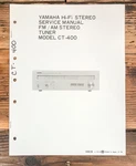 Yamaha CT-400 Tuner Service Manual *original*. Fixed Price $24.97.