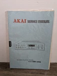 Vintage Akai Model AM-U06 Dc Stereo Integrated Amplifier Service Manual Original. Fixed Price $13.49.