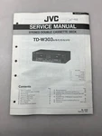 Jvc TD-W303 Original Service Manual Free Shipping. Fixed Price $18.00.