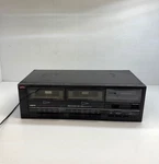 Vintage Sanyo W41A Dual Double Stereo Cassette Tape Deck Recorder Player. Fixed Price $69.00.