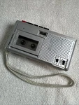 Realistic 18 Microcassette Recorder Cat No. 14-1042. Fixed Price $21.00.