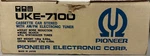 Pioneer UKE-7100 Cassette Car Stereo With Am/fm Electronic Tuner. Fixed Price $735.00.