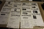 37 Assorted Stereo Audio Panasonic Technics Manual Lot. Fixed Price $24.99.
