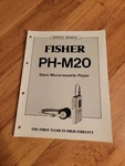 Service Manual Fisher PH-M20 Stereo Micro Cassette Player. Fixed Price $49.99.