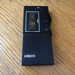 Lanier P-124 Handheld Microcassette Recorder Voice Vintage Tested. Fixed Price $24.99.