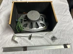 122 Rv Leslie Speaker 6X9 328303-1 With Wooden Housing And Hardware,. Fixed Price $37.00.