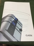 Classe Audio Rare 2010 Era Marketing Catalog CA2100 2200 CP500 + With Gatefold. Fixed Price $24.99.