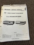 Sharp VC-381X VC-383X Service Manual *original* SM13. Fixed Price $21.77.