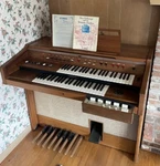 Yamaha 1960S Electone Organ With Bench Model B-7D. Fully Functional. Fixed Price $800.00.