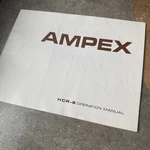 Vtg Ampex Maintenance Operation Manual HCR-8 Eight Track Player Recorder Deck. Fixed Price $21.24.