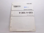 Teac V-3RX/V-5RX Stereo Cassette Deck Service Manual (original). Fixed Price $20.00.