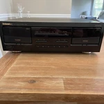 Vintage Techwood TDX85 Dual Cassette Deck Player Powers On. Fixed Price $54.97.