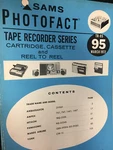 TR-95 Sams Tape Recorder Photofact Crown Midland Norelco Panasonic Sony Nos. Fixed Price $14.99.
