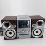 Aiwa XR-M200U Micro Hi-fi Shelf System Cd Radio Cassette Remote SX-M200 Works. Fixed Price $125.00.