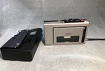Sony TCM-111 Cassette-corder, Silver/metal 1979 Mono Read Description Part Only. Fixed Price $29.75.