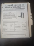 Ge 3 5272A Service Manual Original Repair Book Escape Mini Stereo Tape Player. Fixed Price $49.99.