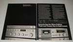 1979 Technics Ad RS-M44 Cassette Deck, ST-8077 Tuner, SU-8099 Amplifier. Fixed Price $17.99.