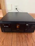 Sony CDP-CX90ES 200 Changer Black, Stereo Rca Untested Powers As-is. Fixed Price $99.99.