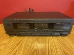 Studio Standard Fisher Stereo Double Cassette Deck, CR-W9025 Parts Or Repair. Fixed Price $21.25.