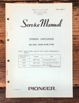 Pioneer SA-600 Amplifier Service Manual *original*. Fixed Price $24.97.