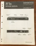 Kenwood AT-55 Timer Service Manual *original*. Fixed Price $13.98.