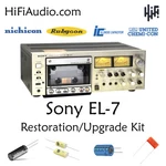 Sony EL-7 Deck Restoration Recap Upgrade Kit Repair Capacitor Rebuild. Fixed Price $175.00.