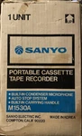 Vintage Sanyo Cassette Recorder Model 1530A Nib. Fixed Price $70.00.