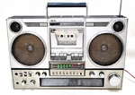 Vintage Akai AJ-500FS Boombox Stereo Radio Cassette Recorder For Parts Only. Fixed Price $375.00.