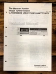 Harman Kardon TD102 TD202 Cassette Service Manual *original*. Fixed Price $19.97.