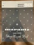 Marantz SD420 SD-420 Cassette Deck Service Manual **original**. Fixed Price $19.79.