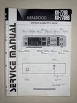 Vintage Kenwood Service Manual Model Number KX-770RB. Fixed Price $25.00.
