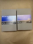Sony KCA-30XBR 3/4 U-matic Broadcast Video Cassette Tape Lot Of 2 Nos. Fixed Price $25.00.
